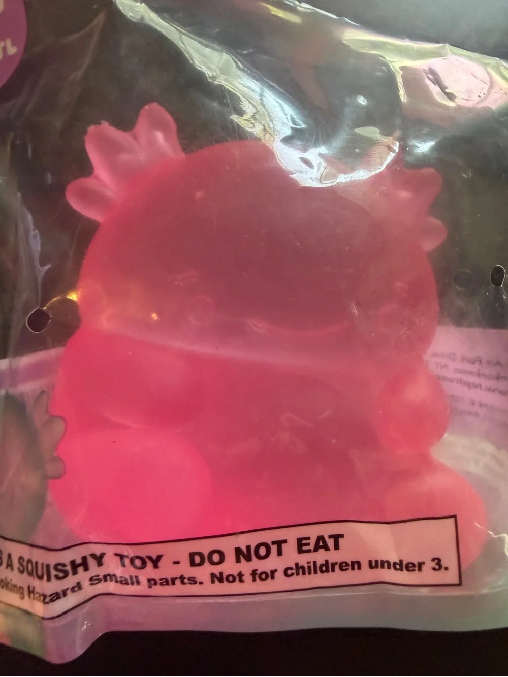 New Squishy Top Trenz Super Duper Sugar Squisher Abby Axolotl Pink Toy 8+